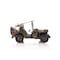 Homeroots 6" Army Green Metal Hand Painted Decorative Truck 401117 - alternate 3