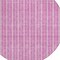 Homeroots 8' Blush And Ivory Round Striped Washable Indoor Outdoor Area Rug 595855 - alternate 2