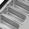 Koolmore 39 in. 5-Pan Countertop Ice Cream Display Freezer with Glass Top in Stainless-Steel KM-CGD-5P KM-CGD-5P - alternate 3