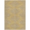 Homeroots 3' X 5' Gold And Ivory Geometric Washable Indoor Outdoor Area Rug 598740 - alternate 4