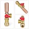 Everflow Replacement Valve W/ Hammer Arrestor 1/2" Push-Fit Inlet x 3/4" MHT Outlet, Brass, For Hot Water 540UH - alternate 2