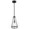 Nuvo Valentine, Small Pendant, Black Finish, Hammered Glass 60/8255 - alternate 5
