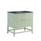 James Martin Vanities Emmeline 36'' Single Vanity, Pistachio w/ 3 CM Charcoal Soapstone Top D100-V36-PST-3CSP - alternate 5