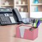 Acrimet Desktop Organizer Pencil, Pen, Paper, Clip, Caddy Holder (Plastic) (Paper Included) (Pink Color) 954.RO - alternate 2