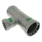 Viega MegaPress tee P1 2 P2 2 P3 1.25 carbon steel zinc-nickel coating 25395 - alternate 2