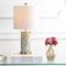 Jonathan Y Swirl 20.5" Ceramic LED Table Lamp, Gray/Green JYL3012A - alternate 5