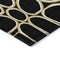 Homeroots 3' X 5' Black Ivory And Beige Abstract Washable Indoor Outdoor Area Rug 600516 - alternate 3