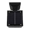 Techko Outdoor Solar Wall Light Square Aluminum Metal Black Sconce STL-312-1 - alternate 2