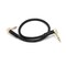 Monoprice Trs 1/4" Guitar Cable, Rt Angle, 8" 601100 - alternate 2