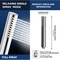 Supply Giant High Pressure Single Function Round Rainfall Showerhead, 2.5 GPM, 2in Face Diameter 74-922I - alternate 2