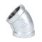 B & K 1-1/4 in. FIP each X 1-1/4 in. D FIP Galvanized Malleable Iron 45 Degree Elbow 311UE45-114 - alternate 2