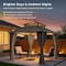 Sunjoy 10x10 Kingston PC Top Rectangular Gazebo A10204382100 - alternate 3