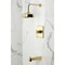 Kingston Brass Single-Handle Pressure Balanced Tub and Shower Faucet, Polished Brass KB6342BX - alternate 2