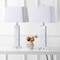 Jonathan Y Noelle 28.5" Seashell LED Table Lamp, White, 2PK JYL1053A-SET2 - alternate 2