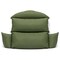 Leisuremod Hanging 2 Person Egg Swing Cushion, Dark Green ES57C-DG - alternate 3