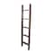 Homeroots 57" Brown Rustic Five Step Wood Ladder Shelf 380323 - alternate 1