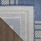 Homeroots 6' Denim Blue And Ivory Geometric Indoor Outdoor Runner Rug 572585 - alternate 3