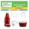Ecoquality 3 Oz Portion Cups with Hinged Lid Leak Proof Condiment Souffle Containers, 300PK EQHINPC3OZ-300 - alternate 3