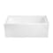 Kingston Brass 60" Acrylic Rectangular 3-Wall Alcove Tub, Left Hand Drain Hole, Glossy White VTAP6032L22 - alternate 1