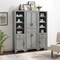 Crosley Tara 3-Piece Kitchen Storage Pantry Set KF33006GY - alternate 2