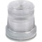 Edwards Signaling Warning Light, White, LED, 24V DC, 65 FPM, 3 3/4 in Dia., Surface 105XBRMW24D - alternate 1