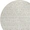 Homeroots 8' Ivory And Beige Round Southwestern Washable Indoor Outdoor Area Rug 594174 - alternate 4