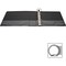 Business Source Ring Binder, Black, Clear Sleeve BSN09956 - alternate 2