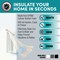 Do It Best 9/16'' X 10 Ft. Black X-Treme Rubber Weatherstrip Tape V27BKDB - alternate 4