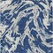 Homeroots 10' X 14' Navy Blue Gray And Ivory Abstract Washable Indoor Outdoor Area Rug 600113 - alternate 3