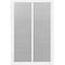 Sierra Grates 10 in. H X 14 in. W Return Air Grille, 1-Way 45 Degree Louvered, Steel, White RG1014 - alternate 1
