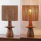 Jonathan Y Rickie 19" Bohemian Coastal Sculptural Resin w/Hand-Woven Paper Rope Drum Shade LED Table Lamp, , 2PK JYL5509A-SET2 - alternate 2