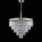 Jonathan Y Wyatt 20" 4-Light Crystal LED Chandelier, Polished Nickel/ Clear JYL9007A - alternate 2