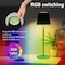 Energetic Lighting Cordless LED Table Lamp, Portable LED Desk Lamp, Warm White+RGB Dimmable, 2PK MTSL1052-RGB-2P - alternate 3