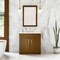 James Martin Vanities Bellshire 36" Single Vanity, Honey Oak w/ 3 CM White Zeus Silestone Top 660-V36-HNO-3WZ - alternate 2