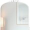 Homeroots 32" White Arch Baroque Framed Accent Mirror 569261 - alternate 2