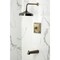 Kingston Brass Single-Handle Pressure Balanced Tub and Shower Faucet, Antique Brass KB6143AL - alternate 3