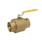 Proline Series Brass 2-1/2-in SWT x 2-1/2-in SWT Ball Valve 107-849NL - alternate 1