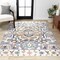 Jonathan Y Aziza Persian Medallion High-Low Multi 4 ft. x 6 ft. Area Rug SNT109A-4 - alternate 1