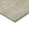 Homeroots 3' X 5' Beige And Ivory Geometric Washable Indoor Outdoor Area Rug 614053 - alternate 3