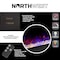 Northwest 54in No Heat Wall Mounted Fireplace Adjustable LED Flame Color and Brightness 80-2000A-54-NH - alternate 4