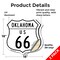 Signmission Oklahoma Route Marker Shield Sign Us 66, 18 inch X 18 inch, Vinyl Decal, 2PK SHI-D-2PACK-18-426 - alternate 2