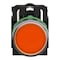 Schneider Electric Illuminated Push Button, Flush, Momentary Action, Not Applicable Release, Illuminated, Orange XB5AW35B5 - alternate 2