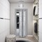 Sartodoors Sliding Closet Bi-fold Doors Grey Solid Core Modern Interior VEREGIO7339BF-GRE-64 x 84 (2* 32x84) - alternate 3