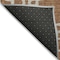 Homeroots 3' X 5' Brown And Ivory Geometric Washable Indoor Outdoor Area Rug 593780 - alternate 3