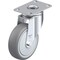 Blickle Swivel Plate Caster, TPR, 4", 240 lb. LKPA-TPA 101KF-12 - alternate 1