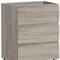 Homeroots 24" Natural Wood Freestanding Bathroom Vanity With White Sink And Three Drawers 624134 - alternate 2