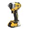 Dewalt 20V MAX Impact Driver Kit, 2800 RPM DCF809D1 - alternate 2