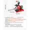 Vevor Circular Saw Blade Sharpener with Water Tank Fits 3.2 in to 27.5 in Saw Blade CSS01AW - alternate 2