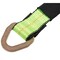 Mytee Products 16PK 2inx24in Green Tie Down Axle Straps w/Magnetic D-Ring & 12inProtective Sleeve, 16PK AS24Mx16 - alternate 2
