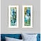 Homeroots Set Of Two Botanical Illusion Gold Framed Print Wall Art, 2PK 416480 - alternate 2
